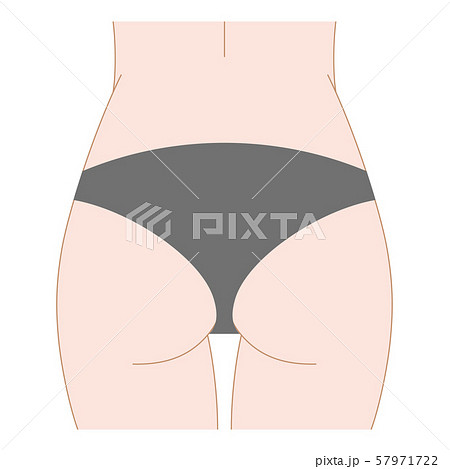 女性　ヒップ 57971722