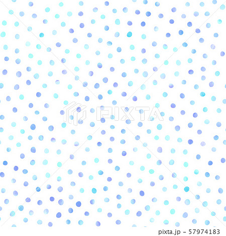 手繪風格的水玉圖案 插圖素材 圖庫