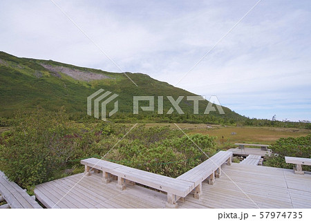 天狗原の景色（白馬連峰、長野県北安曇） 57974735