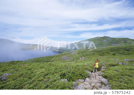 白馬大池周辺の景色（白馬連峰、長野県北安曇） 57975242