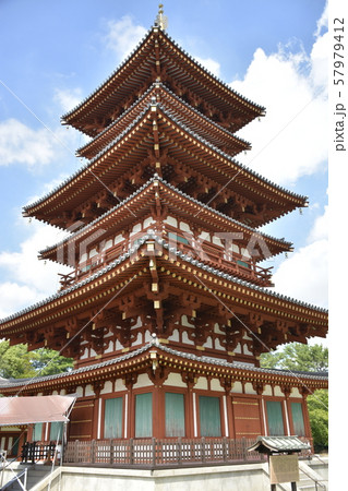 【奈良県】薬師寺・白鳳伽藍 【奈良県】薬師寺・白鳳伽藍 57979412