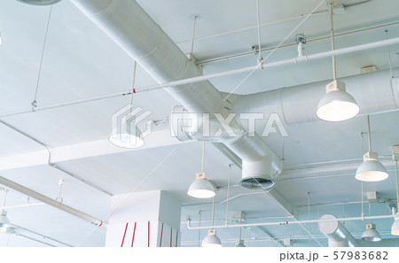 Air duct, automatic fire sprinkler safety system. 57983682