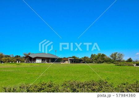 石川県　木場潟西園地展望休憩所 57984360