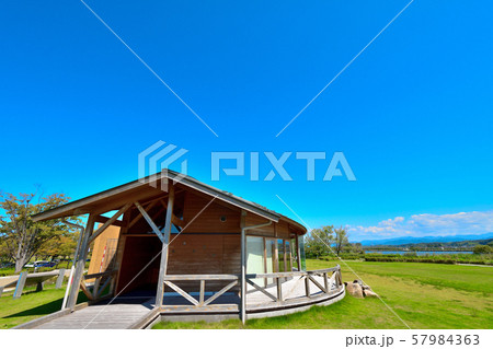 石川県 木場潟西園地展望休憩所 石川県 木場潟西園地展望休憩所 57984363