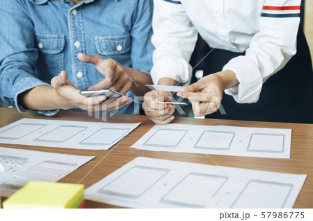 UX UI and Programming development technology. 57986775