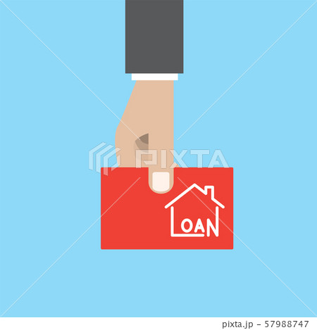 Home mortgage load financial offer vector graphic Home mortgage load financial offer vector graphic 57988747