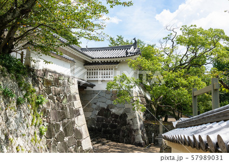 たつの市　龍野城(霞城)埋門の風景 57989031