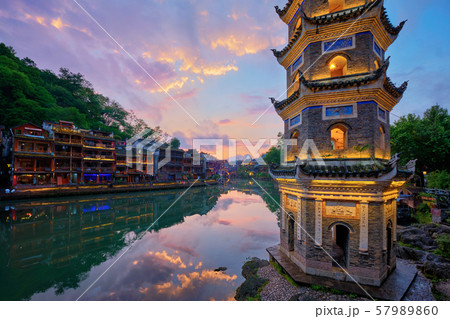 Feng Huang Ancient Town (Phoenix Ancient Town) , China 57989860