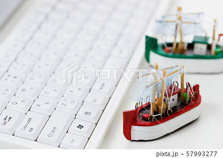 通販　通信販売　魚　鮮魚　漁業　パソコン 57993277