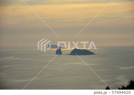 角力灘の夕景 57994020