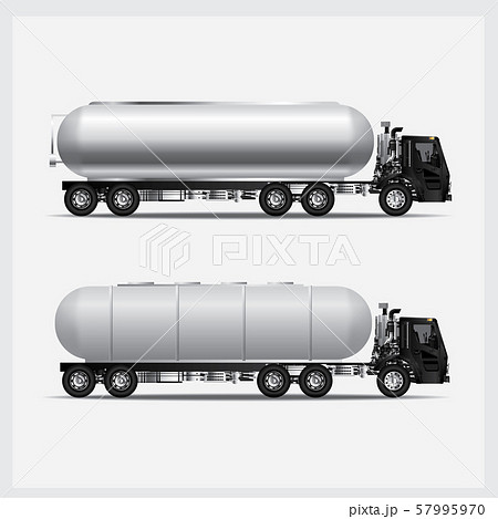 Cargo Trucks Transportation Vector Illustration 57995970
