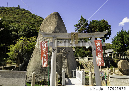 玉比咩神社 たまひめ神社 霊岩 岡山県玉野市 玉比咩神社 たまひめ神社 霊岩 岡山県玉野市 57995976