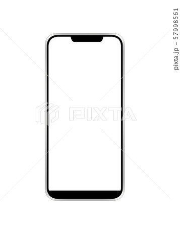 スマホ スマートフォン ケイタイ 携帯電話 モバイル携帯 電話 情報通信のイラスト素材