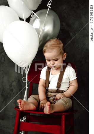 Portrait of lovely little boy happy smiling Portrait of lovely little boy happy smiling 57999188