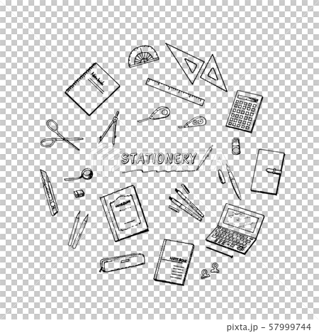 Stationery stationery pen drawing yen 57999744