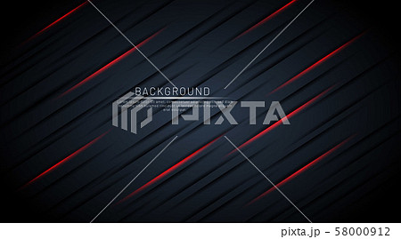 Dark blue background with red shadow lines. Vector 58000912