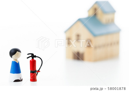 防災　消防　防火　火事　火災　消火　消火器 58001878