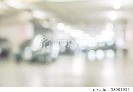 Blur abstract background bright interior space parking lot for automotive and car insurance safety concept Blur abstract background bright interior space parking lot for automotive and car insurance safety concept 58001932