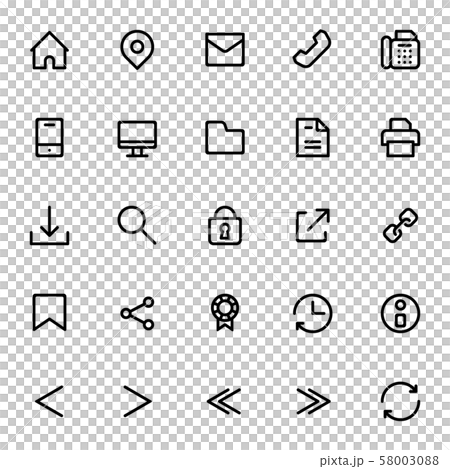 Web icon set 2 Web icon set 2 58003088