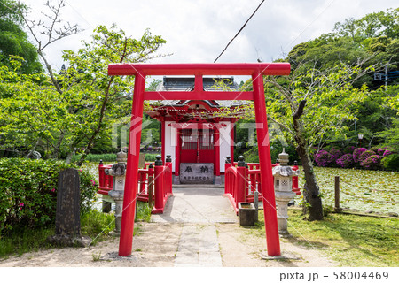 茂原公園 弁天堂 茂原弁財天 （千葉県茂原市） 2019年5月現在 58004469