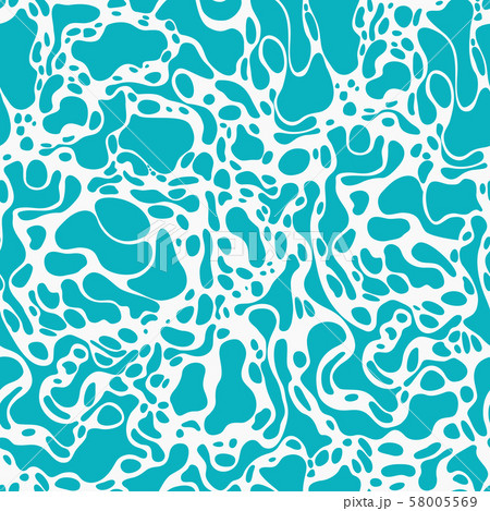 Seamless pattern with abstract spots. Neurography - Vector illustration Seamless pattern with abstract spots. Neurography - Vector illustration 58005569