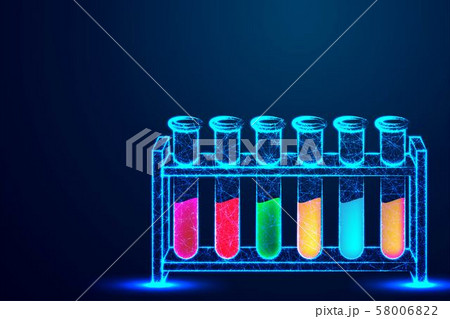 Modern laboratory concept, glassware or beaker. 58006822
