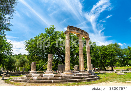 The Philippeion at Olympia in Greece 58007674