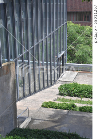 Glass wall. Modern office building exterior with Glass wall. Modern office building exterior with 58011267