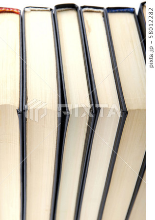 books on white background macro books on white background macro 58012282