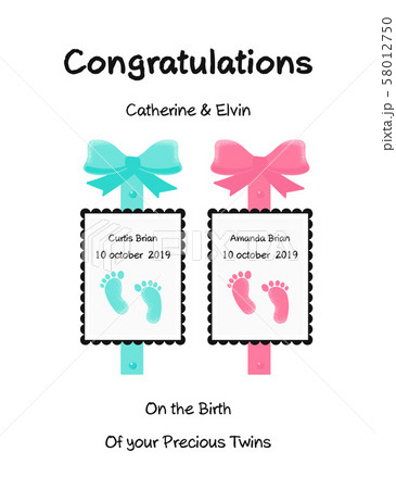 Baby Shower twins celebration party 58012750
