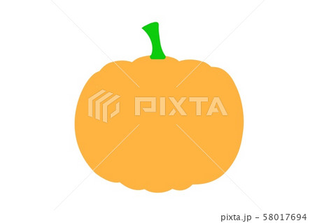 Orange pumpkin  illustration. Autumn halloween pumpkin 58017694