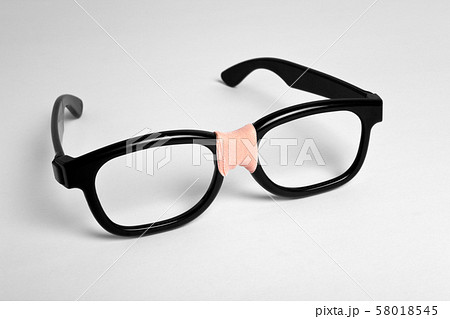 Black nerd Glasses Black nerd Glasses 58018545