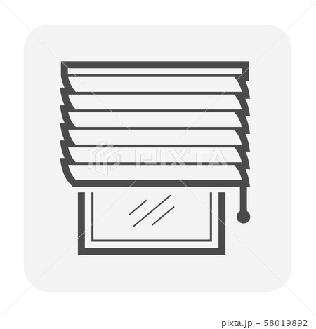 curtain blind icon curtain blind icon 58019892
