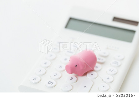 家計　節約　金融　お金　家計簿 58020167