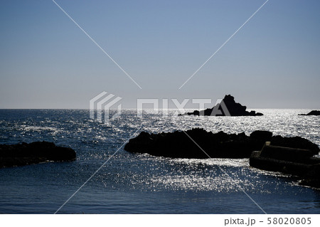 北海道せたな町の海岸 58020805