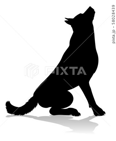 Dog Silhouette Pet Animal 58028439