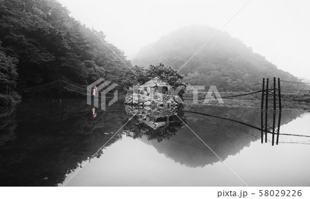 自然 風景 湖 58029226