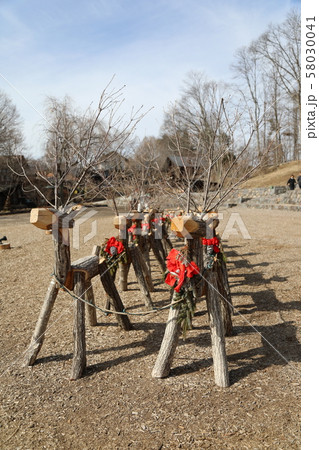 木のトナカイ 木のトナカイ 58030041