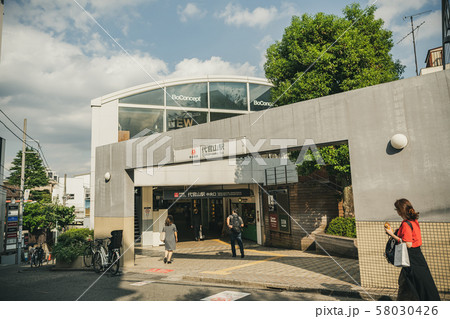 東京の都市風景 代官山(ヴィンテージルック) 東京の都市風景 代官山(ヴィンテージルック) 58030426