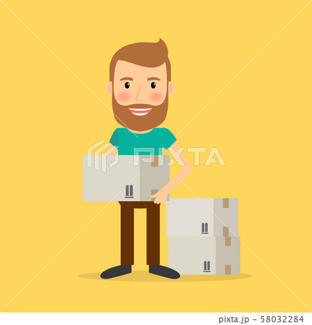 Man make repairs in the apartment 58032284