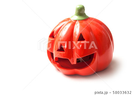 Closeup of decorative pumpkin for halloween  58033632