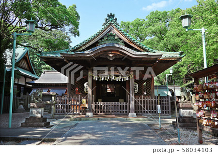 愛知県　瀬戸市　深川神社 58034103