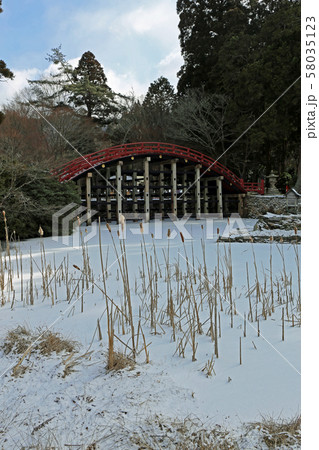 雪の丹生都比売神社 雪の丹生都比売神社 58035123