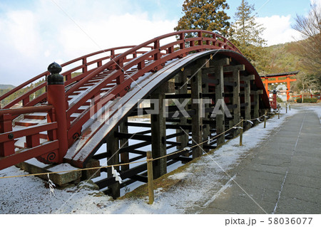 雪の丹生都比売神社 雪の丹生都比売神社 58036077
