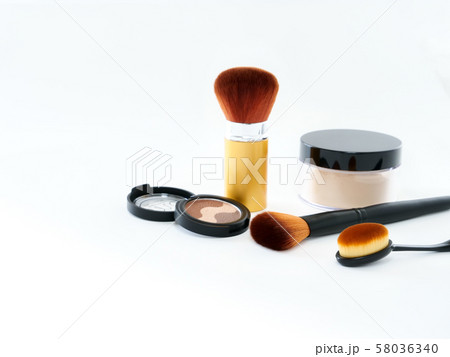 メイク道具イメージ ブラシ パウダー メイク道具イメージ ブラシ パウダー 58036340