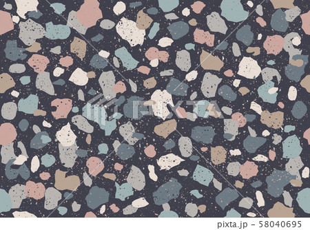 Colorful pattern with terrazzo texture 58040695