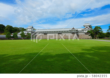 金沢城 菱櫓と五十間長屋 橋爪門続櫓 金沢城 菱櫓と五十間長屋 橋爪門続櫓 58042355