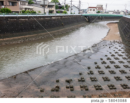 鳴海宿の扇川 58043088