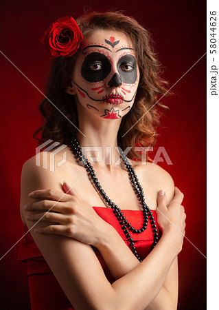 santa muerte makeup santa muerte makeup 58044626
