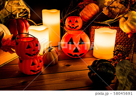 秋ハロウィンイメージ 秋ハロウィンイメージ 58045691
